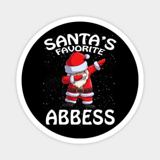 Santas Favorite Abbess Christmas Magnet